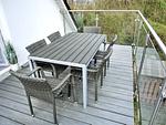 Balkon - Ferienhaus MH4 - "Strandhaus" - Top-Hundeurlaub