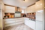 Küche / Küchenzeile - Ferienhaus Abbie - Top-Hundeurlaub
