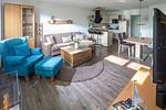 Wohnzimmer - Sommerdeich4you - Top-Hundeurlaub