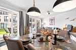 Küche / Küchenzeile - Ferienwohnung Schleiquartier Kappeln - Top-Hundeurlaub