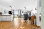 Wohnzimmer - Ferienwohnung Schleiquartier Kappeln - Top-Hundeurlaub