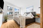 Schlafzimmer - Ferienwohnung Schleiquartier Kappeln - Top-Hundeurlaub