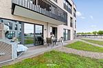 Terrasse - Ferienwohnung Schleiquartier Kappeln - Top-Hundeurlaub