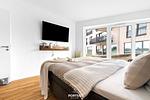 Schlafzimmer - Ferienwohnung Schleiquartier Kappeln - Top-Hundeurlaub