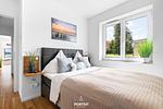 Schlafzimmer - Ferienwohnung Schleiquartier Kappeln - Top-Hundeurlaub