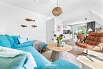 Wohnzimmer - Ferienwohnung Seeräuber Büsum - Top-Hundeurlaub