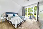 Schlafzimmer - Ferienwohnung Seeräuber Büsum - Top-Hundeurlaub