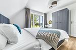 Schlafzimmer - Ferienwohnung Seeräuber Büsum - Top-Hundeurlaub