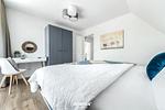 Schlafzimmer - Ferienwohnung Seeräuber Büsum - Top-Hundeurlaub