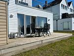 Terrasse - Ferienwohnung Schlei & Meer Olpenitz - Top-Hundeurlaub