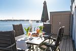Terrasse - Ferienwohnung Schlei & Meer Olpenitz - Top-Hundeurlaub
