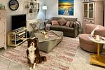 Wohnzimmer - Ferienhaus DEICHBLICK - Top-Hundeurlaub