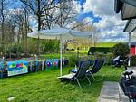 Gartenblick - Ferienhaus DEICHBLICK - Top-Hundeurlaub