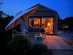 Wellness-Chalet Romantik mit Sauna & Zaun Haus Nr. 411 - Top-Hundeurlaub