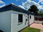 Fassade / Eingang - Ferienhaus DEICHLÄUFER - Top-Hundeurlaub