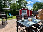 Terrasse - Ferienhaus DEICHLÄUFER - Top-Hundeurlaub