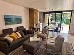 Wohnzimmer - Ferienhaus DEICHLÄUFER - Top-Hundeurlaub