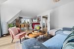 Wohnzimmer - Ferienwohnung Westwind Büsum - Top-Hundeurlaub