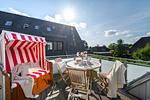 Balkon - Ferienwohnung Westwind Büsum - Top-Hundeurlaub