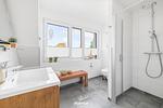 Badezimmer - Ferienwohnung Westwind Büsum - Top-Hundeurlaub