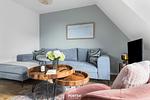 Wohnzimmer - Ferienwohnung Westwind Büsum - Top-Hundeurlaub