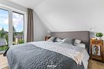 Schlafzimmer - Ferienwohnung Westwind Büsum - Top-Hundeurlaub