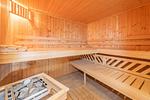 Sauna - Ferienhaus Sonnendeck mit Sauna, Kamin & Terrasse für 12 Personen - Top-Hundeurlaub
