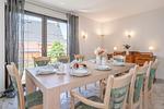 Schlafzimmer - Ferienhaus Sonnendeck mit Sauna, Kamin & Terrasse für 12 Personen - Top-Hundeurlaub