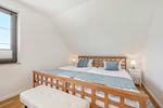 Schlafzimmer - Ferienhaus Sonnendeck mit Sauna, Kamin & Terrasse für 12 Personen - Top-Hundeurlaub
