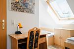 Schlafzimmer mit zwei Einzelbetten - Am Deich Haus 26 - Top-Hundeurlaub