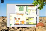 Grundriss - Ferienwohnung Inselzauber - Top-Hundeurlaub