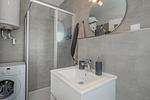 Badezimmer - Ferienwohnung Inselzauber nur 250 m zum Strand mit Terrasse und Kamin - Top-Hundeurlaub