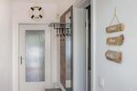 Fassade / Eingang - Ferienwohnung Inselzauber nur 250 m zum Strand mit Terrasse und Kamin - Top-Hundeurlaub