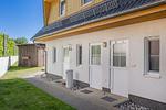 Fassade / Eingang - Ferienwohnung Inselzauber nur 250 m zum Strand mit Terrasse und Kamin - Top-Hundeurlaub