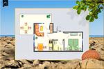 Grundriss - Ferienwohnung Inselnest - Top-Hundeurlaub
