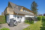 Fassade / Eingang - Ferienwohnung Inselnest mit Terrasse & Strandkorb - nur 500 Meter bis zum Strand - Top-Hundeurlaub