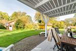 Grillbereich - Ferienwohnung Zum Garten Delve - Top-Hundeurlaub