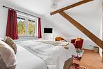 Schlafzimmer - Ferienwohnung Zum Garten Delve - Top-Hundeurlaub