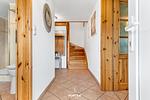 Fassade / Eingang - Ferienwohnung Zum Garten Delve - Top-Hundeurlaub