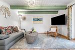 Wohnzimmer - Ferienwohnung Zum Garten Delve - Top-Hundeurlaub