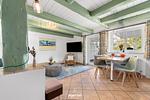Wohnzimmer - Ferienwohnung Zum Garten Delve - Top-Hundeurlaub