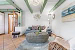 Wohnzimmer - Ferienwohnung Zum Garten Delve - Top-Hundeurlaub
