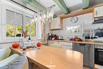 Küche / Küchenzeile - Ferienwohnung Zum Garten Delve - Top-Hundeurlaub