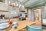 Küche / Küchenzeile - Ferienwohnung Zum Garten Delve - Top-Hundeurlaub