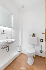 Badezimmer - Ferienwohnung Zum Garten Delve - Top-Hundeurlaub