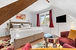 Schlafzimmer - Ferienwohnung Zum Garten Delve - Top-Hundeurlaub