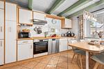 Küche / Küchenzeile - Ferienwohnung Zur Westerweide Delve - Top-Hundeurlaub