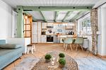 Küche / Küchenzeile - Ferienwohnung Zur Westerweide Delve - Top-Hundeurlaub