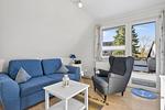 Wohnzimmer - Ferienwohnung Kleine Auszeit Nr. 4 - Top-Hundeurlaub