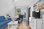 Wohnzimmer - Ferienwohnung Kleine Auszeit Nr. 4 - Top-Hundeurlaub